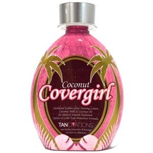Tanovations Coconut Covergirl Dark Tanning Lotion Sunkissed Golden Glow 13.5 Oz